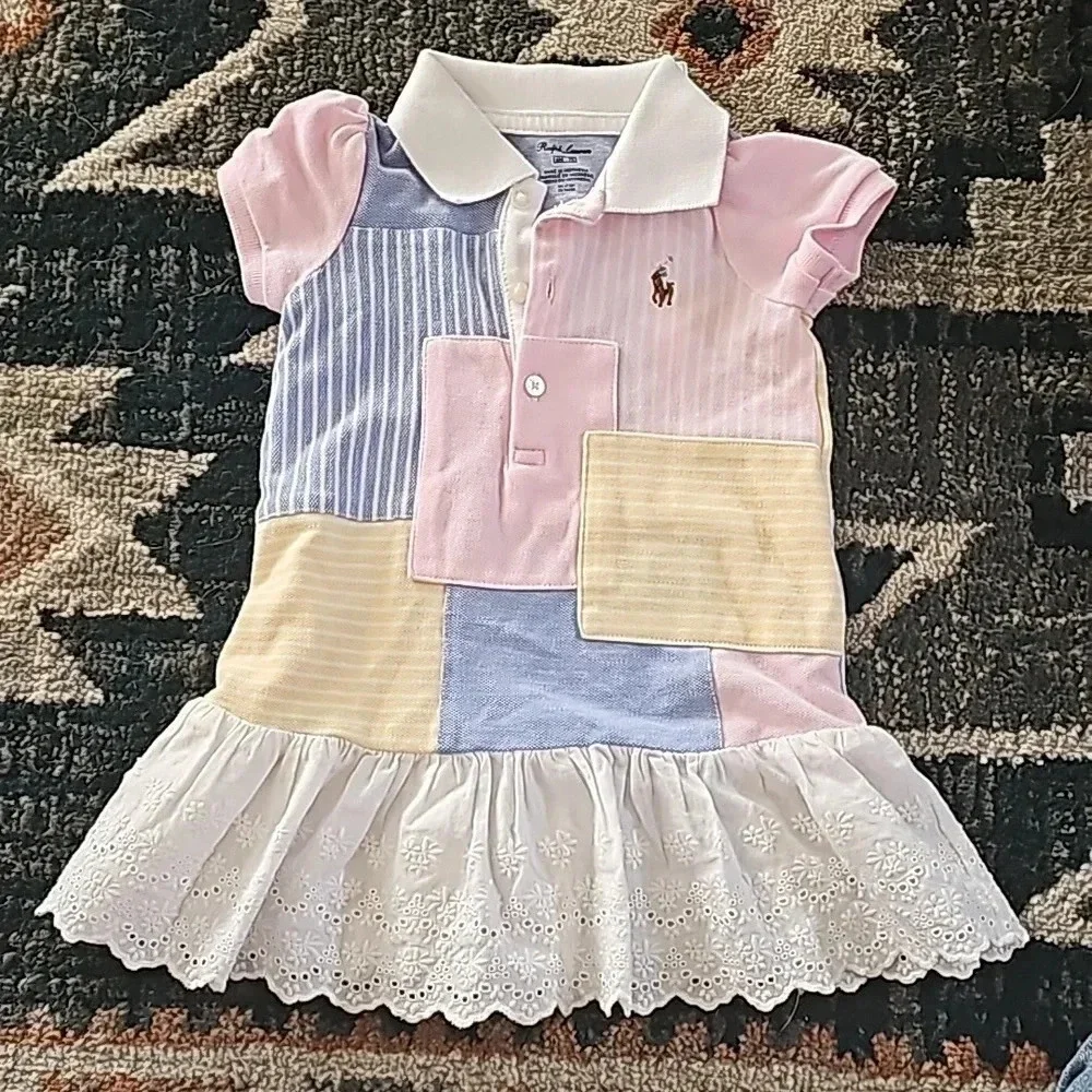 Ralph lauren patchwork dress